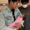 Lesti dan Rizky Billar Gendong Anak Putra Siregar