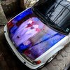 Lewat postingan terbaru dalam akun Instagram-nya, bintang film DILAN 1990 ini pun memamerkan seperti apa detail lukisan abstrak di bagian kap mobilnya itu.