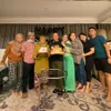 ulang tahun Ayah Rozak Ayu Ting Ting