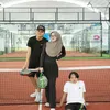 Putri Delina, Rizwan dan Ferdy Main Olahraga Padel