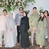 Reza Gladys di syukuran Siti Badriah