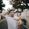 Ringgo Agus Momong Anak Family Man
