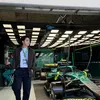 Potret S.Coups SEVENTEEN hadir di F1 US Grand Prix 2025
