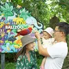 Shandy Aulia &amp; Baby Claire ke Bali Zoo