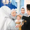Mpok Alpa Aqiqah anak kembar Raffa Raffi