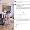Ya, Paramitha Rusady dan Adrian melakukan pesta kelulusan SMP mereka di rumah secara online.