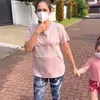 Ussy Sulistiawaty jogging pertama kali