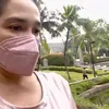 Ussy Sulistiawaty jogging pertama kali