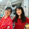 Selebriti cantik dengan rambut berponi