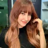 Selebriti cantik dengan rambut berponi