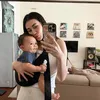 Aaliyah Massaid Bagikan Foto bareng anak