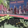 Adam anak Shireen Sungkar naik ke atas panggung untuk wisuda hafalan juz 30