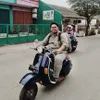 Potret kenanagan adik Asri Welas dengan calon istri.