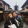 Adinda Thomas bahagia bisa liburan dengan orang terdekat.