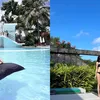 Adu Gaya Hyoyeon SNSD vs Nana Selama di Bali