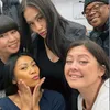 Potret Agnez Mo dan Anggun C Sasmi dan kru