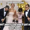 meme perjalanan Leonardo DiCaprio raih Oscar