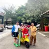 Thariq Halilintar dan Keluarga Fuji