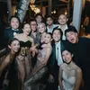 Yuki Kato di Nikahan Luna Maya