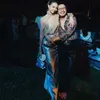 Yuki Kato di Nikahan Luna Maya