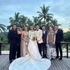 Yuki Kato di Nikahan Luna Maya
