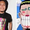 Artis yang Mirip di Film Kartun ONE PIECE
