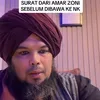 Derry Sulaiman ungkap isi surat Ammar