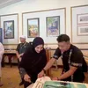 Ashanty Anang potong kue