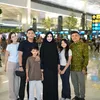 Ashanty dan Anang diantar anak-anak