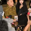 Ashanty dan Anang diwawancarai media