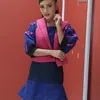 Anggini Majene Pakai Vest Pink