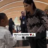 Annisa Pohan diwawancara anak kecil