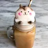 3D latte art, latte art