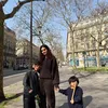 Gabriella dan dua anaknya