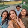 gisel liburan, liburan seleb, liburan gisel ke eropa, gisel ke eropa