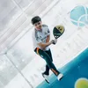 Aksi Atta Halilintar Saat Main Padel