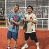 Atta Halilintar dan Raffi Ahmad Main Padel