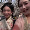 Ayu Ting Ting dan Bilqis tampil dengan busana Hanfu bernuansa pastel