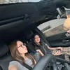 Ayu Ting Ting &amp; Bilqis di mobil