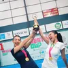 Azizah Salsha Bareng Teman Dapat Piala Menang Padel