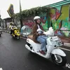 Azizi Asadel Touring di Yogyakarta