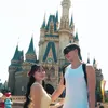 Potret Nita Vior dan Vincent babymoon ke Jepang