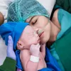 Nabila Maharani Momong Anak Tri Suaka