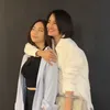 Ririn Ekawati dan putri sulungnya