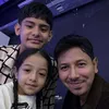 Selfie Sonny Septian dengan King Faaz dan Eijaz