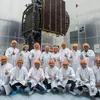 satelit merah putih, peluncuran satelit merah putih