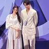 Cha Eun Woo dan Han So Hee Gris Dior VIP Party