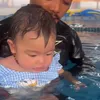 Baby Bible Anak Felicya Angelista Menyelam