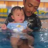 Baby Bible Anak Felicya Angelista Menyelam