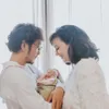 Dimas Anggara dan Nadine Chandrawinata